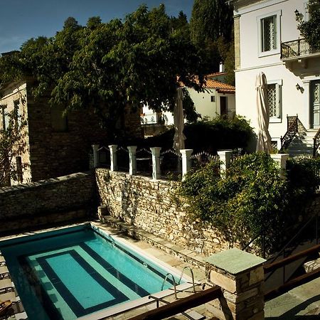 Archontiko Stathopoulou Hotel Agios Georgios Nileias Bagian luar foto