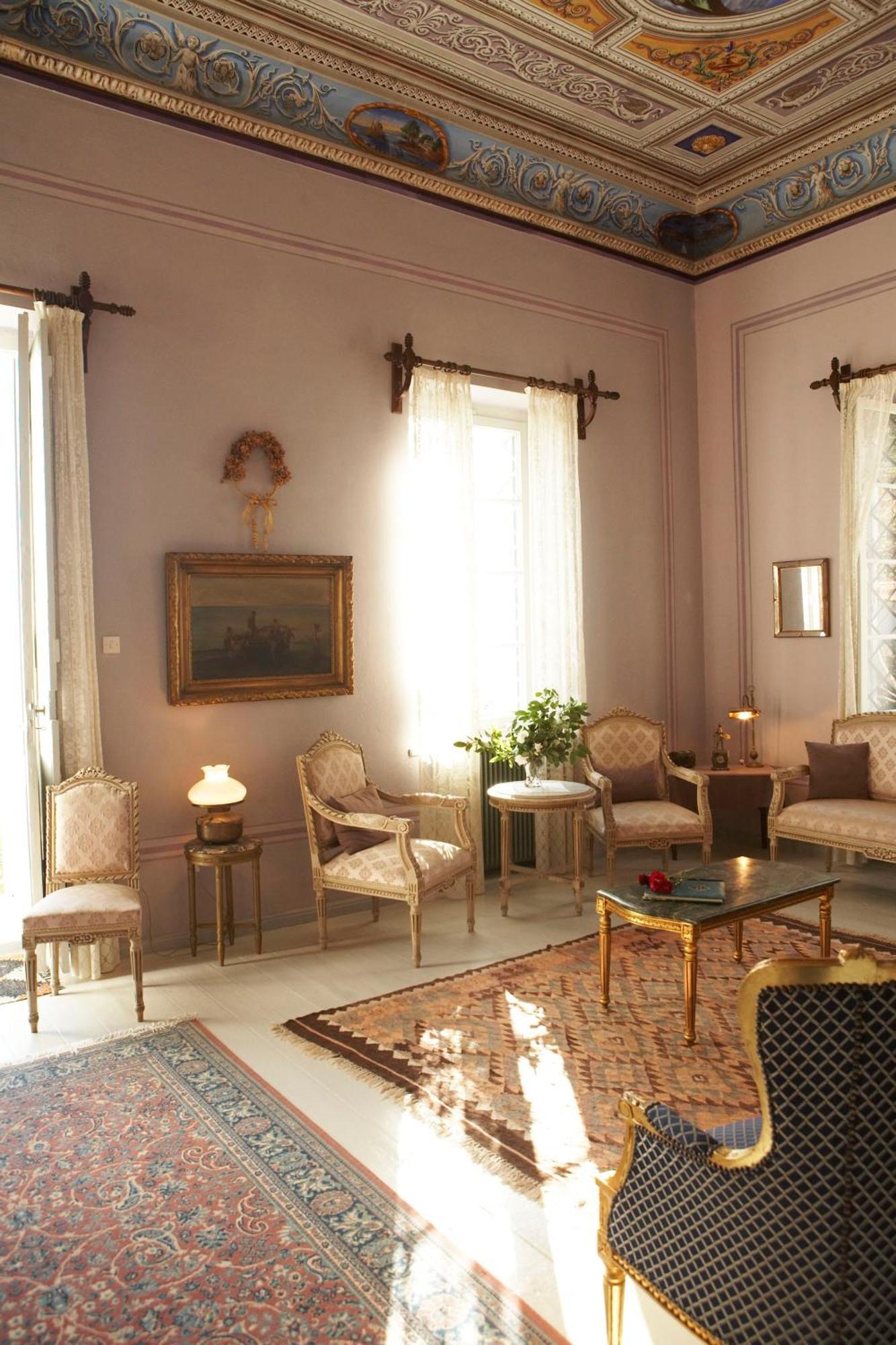 Archontiko Stathopoulou Hotel Agios Georgios Nileias Bagian luar foto