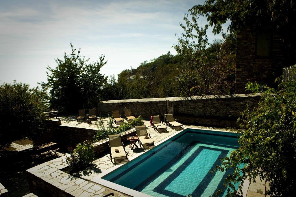 Archontiko Stathopoulou Hotel Agios Georgios Nileias Bagian luar foto