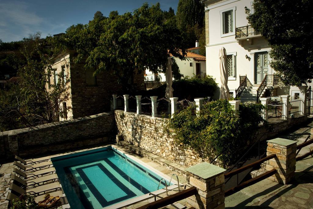 Archontiko Stathopoulou Hotel Agios Georgios Nileias Bagian luar foto