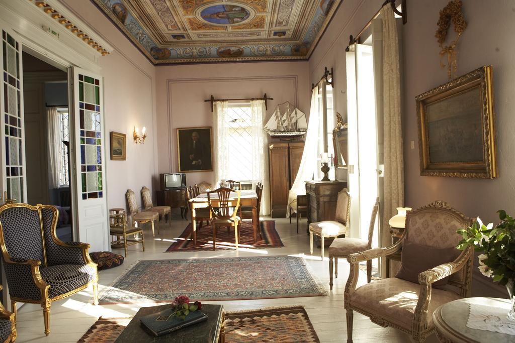 Archontiko Stathopoulou Hotel Agios Georgios Nileias Bagian luar foto